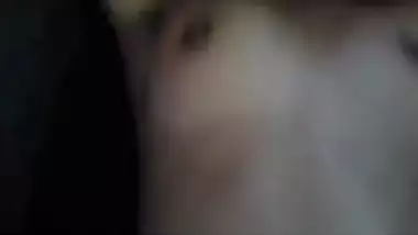 Marathi girlfriend in pink and blue shalwar...