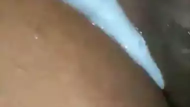 A village lady’s Tamil blowjob makes her man cum