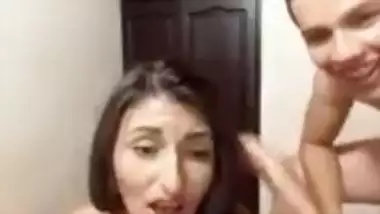 Cute Couple Having Fun