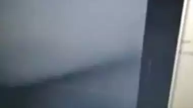 During video chat Desi gal reluctantly flashes BF her medium XXX tits