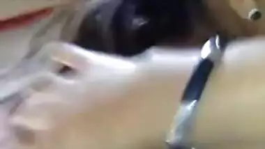 Hot & Sexy Paki Girlfriend Boob Press in White Salwar wid Audio