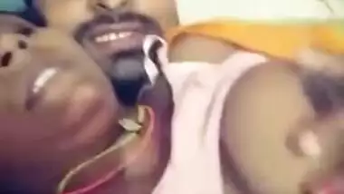 Indian uncovers her full XXX tits for sex partner who touches them