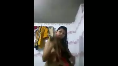 Desi Unsatisfied Village Bhabi